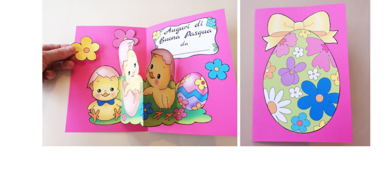 biglietto pop-up pasqua