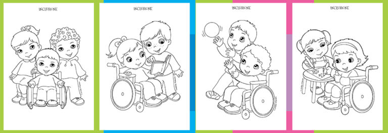 inclusione disegni da colorare