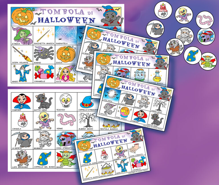 tombola di halloween fai da te