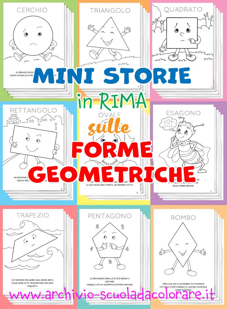 storie in rima sulle forme geometriche