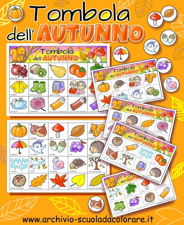 tombola autunno fai da te