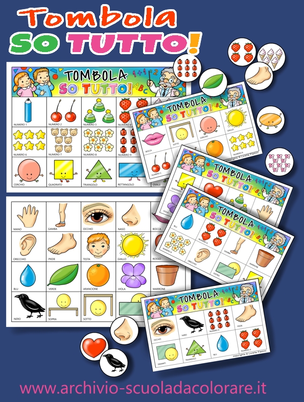 tombola fai da te scuola infanzia so tutto