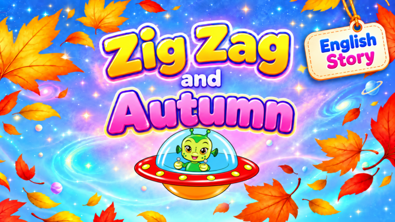 storia in inglese di zig zag e l'autunno